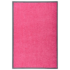 Durvju paklājs VLX Washable 323446, rozā, 90 cm x 60 cm x 0.9 cm