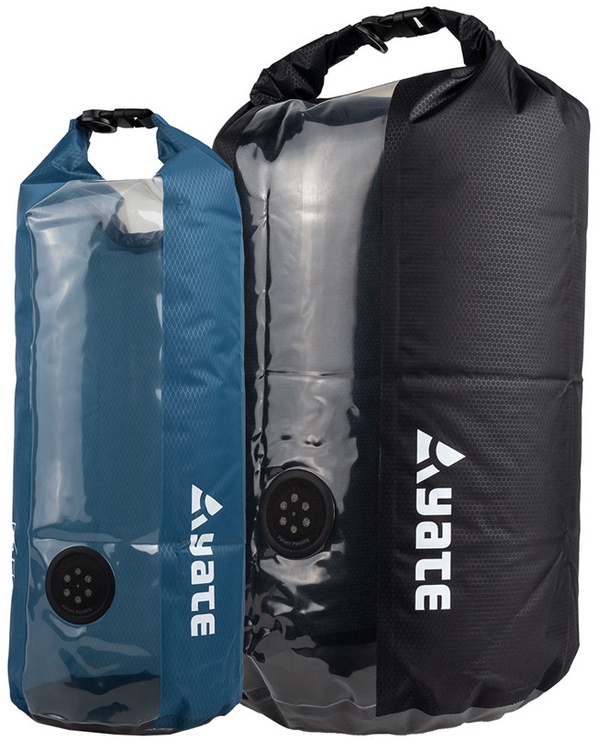 Непромокаемые мешки Yate Waterproof, 20 л, черный
