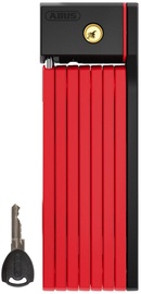 Velosipēda slēdzene Abus Folding Big 5700/100, melna/bordo, 1000 mm