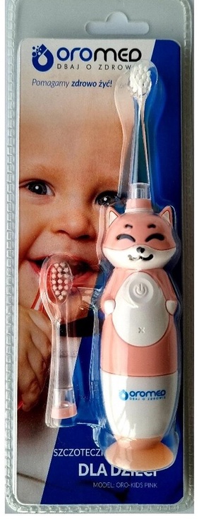 Электрическая зубная щетка Oromed Oro-Kids, розовый