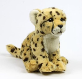 Mīkstā rotaļlieta WWF Gepard, brūna/bēša, 23 cm