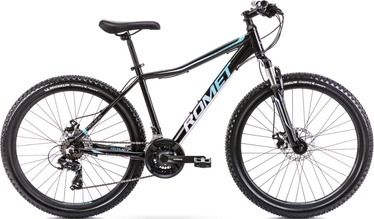 Велосипед горный Romet Jolene 6.2, 26 ″, 19" рама, черный/зеленый