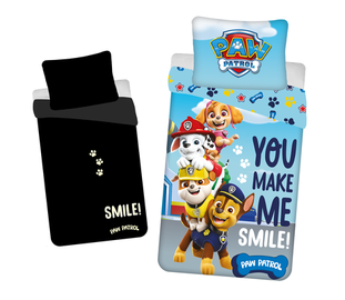 Voodipesukomplekt lastele Jerry Fabrics Paw Patrol PP325, mitmevärviline, 140 x 200 cm
