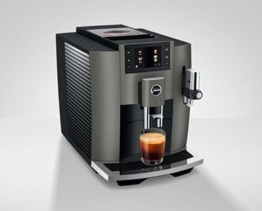 Automātiskais kafijas automāts JURA E8 Dark Inox (EC)