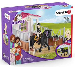 Komplekts Schleich Horse Box with Horse Club Tori & Princess 42437, 20 cm