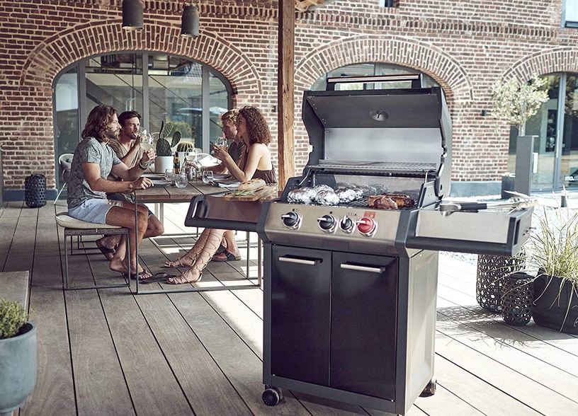 Gaasigrill Enders Monroe Black Pro 3 K Turbo, 143.5 cm x 57 cm