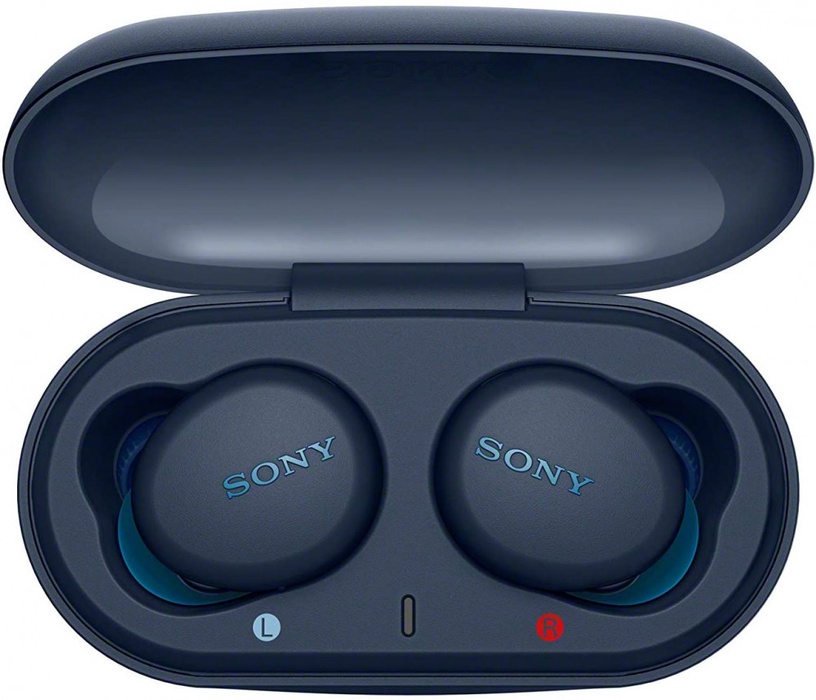 Bezvadu austiņas Sony WFXB700, zila