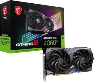 Vaizdo plokštė MSI GeForce RTX™ 4060 Ti, 8 GB, GDDR6