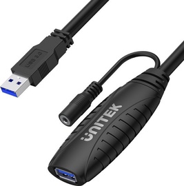 Adapteris Unitek Y-3003C USB 3.1, USB 3.1 A, 1.5 m, melna