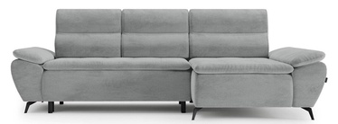 Stūra dīvāns Homede Entro L-Shaped, pelēka, labais, 285 x 152 cm x 95 cm