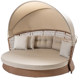 Кровать Kalune Design Daybed, кремовый, 205 см x 190 см x 172 см
