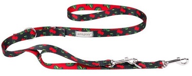 Siksna Amiplay Be Happy 7in1 Cherry, melna/sarkana, 1 - 2 m