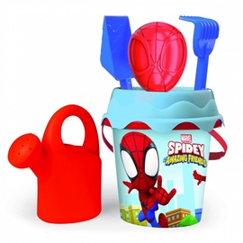 Набор игрушек для песочницы Smoby Spidey, синий/красный