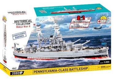 Konstruktorius Cobi Historical Collection Pennsylvania Class Battleship 4842, plastikas