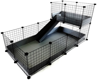 Клеткa для грызунов C&C Modular Cage, 145 см x 75 см x 75 см