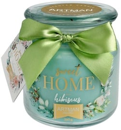 Свеча, ароматическая Artman Sweet Home Hibiscus, 360 г, 110 мм x 100 мм