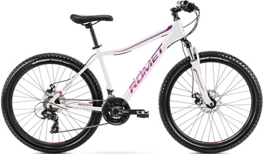 Velosipēds kalnu Romet Jolene 6.2, 26 ", 19" rāmis, balta/rozā