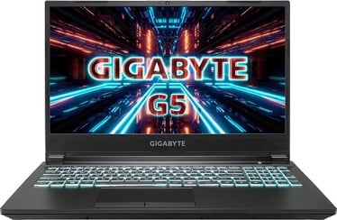 Portatīvais dators Gigabyte G5 KD-52EE123SD, Intel® Core™ i5-11400H, spēlēm, 16 GB, 512 GB, 15.6 "