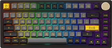 Клавиатура Akko PC75B Plus-S Akko CS Crystal Английский (US), черный, беспроводная
