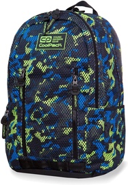 Рюкзак CoolPack Impact II - Camo Mesh, синий/желтый, 30 см x 15 см x 46 см