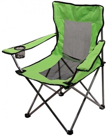 Saliekamais tūrisma krēsls Cattara Net, zaļa
