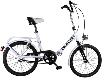 Jalgratas kokkuklapitavad Aurelia Folding, 20 ", 17'' raam, valge