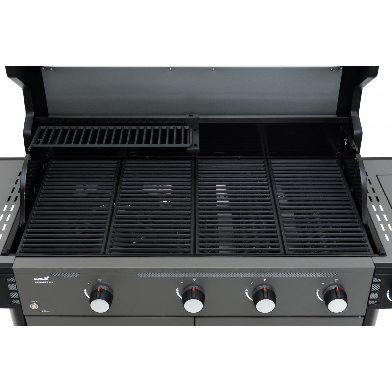 Gaasigrill Mustang Sapphire 4+1, 179 cm x 59 cm
