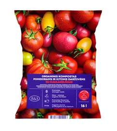 Kompost köögiviljadele/tomatitele, 16 l