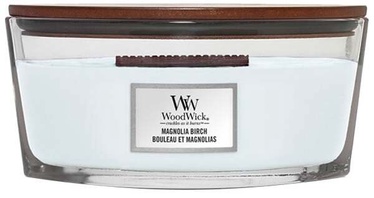Свеча, ароматическая WoodWick Magnolia Birch Elipsa, 40 час, 453.6 г, 92 мм x 121 мм