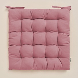 Подушка на стул Room99 Carmen, розовый, 400 мм x 400 мм