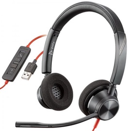 Проводные наушники Plantronics Blackwire 3320, черный