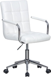 Офисный стул OTE Ksawery, 45 x 54 x 87 - 97 см, белый