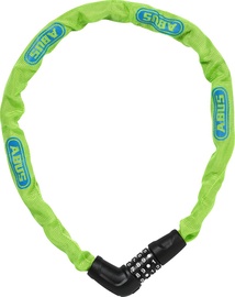 Slēdzene Abus Steel-O-Chain 5805C/75, zaļa, 750 mm