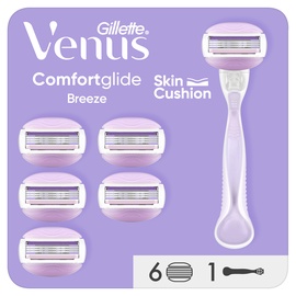 Skūšanās komplekts Gillette Venus ComfortGlide Breeze, 6 gab