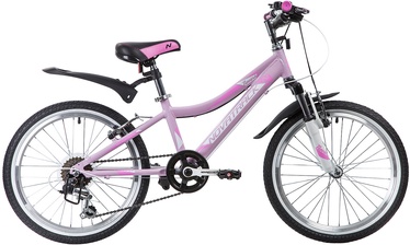 Велосипед Novatrack Novara 20 20AH6V.NOVARA.PN9, детские, розовый, 11.5", 20″