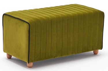 Пуф Hanah Home Mabel Puf, зеленый, 80 см x 40 см x 40 см