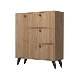 Jalatsikapp Kalune Design Bella 1802, pruun, 350 mm x 900 mm x 1050 mm