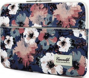 Klēpjdatora soma Canvaslife Blue Camellia, tumši zila, 13-14"