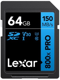 Atmiņas karte Lexar Pro, 64 GB