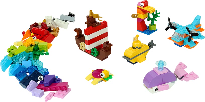 Konstruktor LEGO® Classic Loomingulised ookeanilõbustused 11018