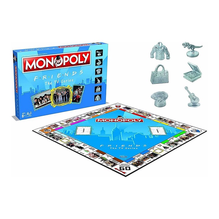 Stalo žaidimas Hasbro Monopoly Friends The TV Series WM27229, EN