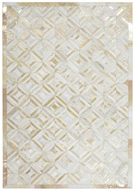 Paklājs iekštelpu Kayoom Spark 410 4ZINB-80-150, zelta/ziloņkaula, 150 cm x 80 cm