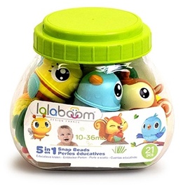 Развивающая игра Lalaboom 5in1 Snap Beads BL220, многоцветный