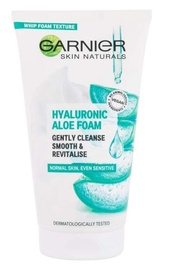 Очищающая пенка для лица для женщин Garnier Hyaluronic Aloe Foam, 150 мл