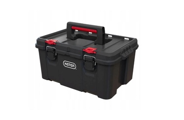 Instrumentu kaste Keter STACK N ROLL, 52.5 cm x 34.5 cm x 26 cm, melna/sarkana