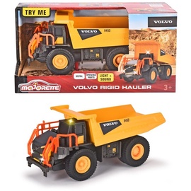 Smagā tehnika Majorette Volvo Rigid Hauler 213723000, dzeltena