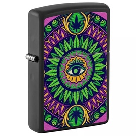 Зажигалка Zippo 48583 Black Light, черный/многоцветный