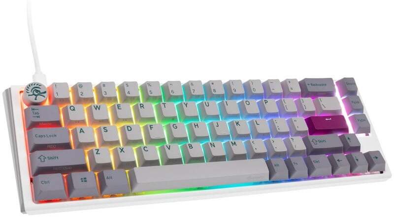 Клавиатура Ducky One 3 SF One 3 SF Cherry MX Brown, Английский (US), белый/серый/светло-серый