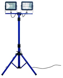 Lukturi darbam AS-Schwabe Slimline, 60 W, 5100 lm, IP65, zila