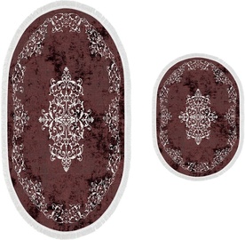 Vannitoamattide komplekt Foutastic 410616-O, bordoo, 1500 mm x 600 mm